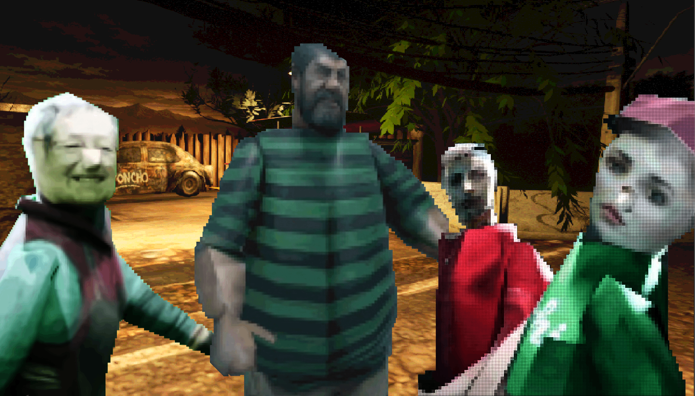 Hermanito Corre PSX characters